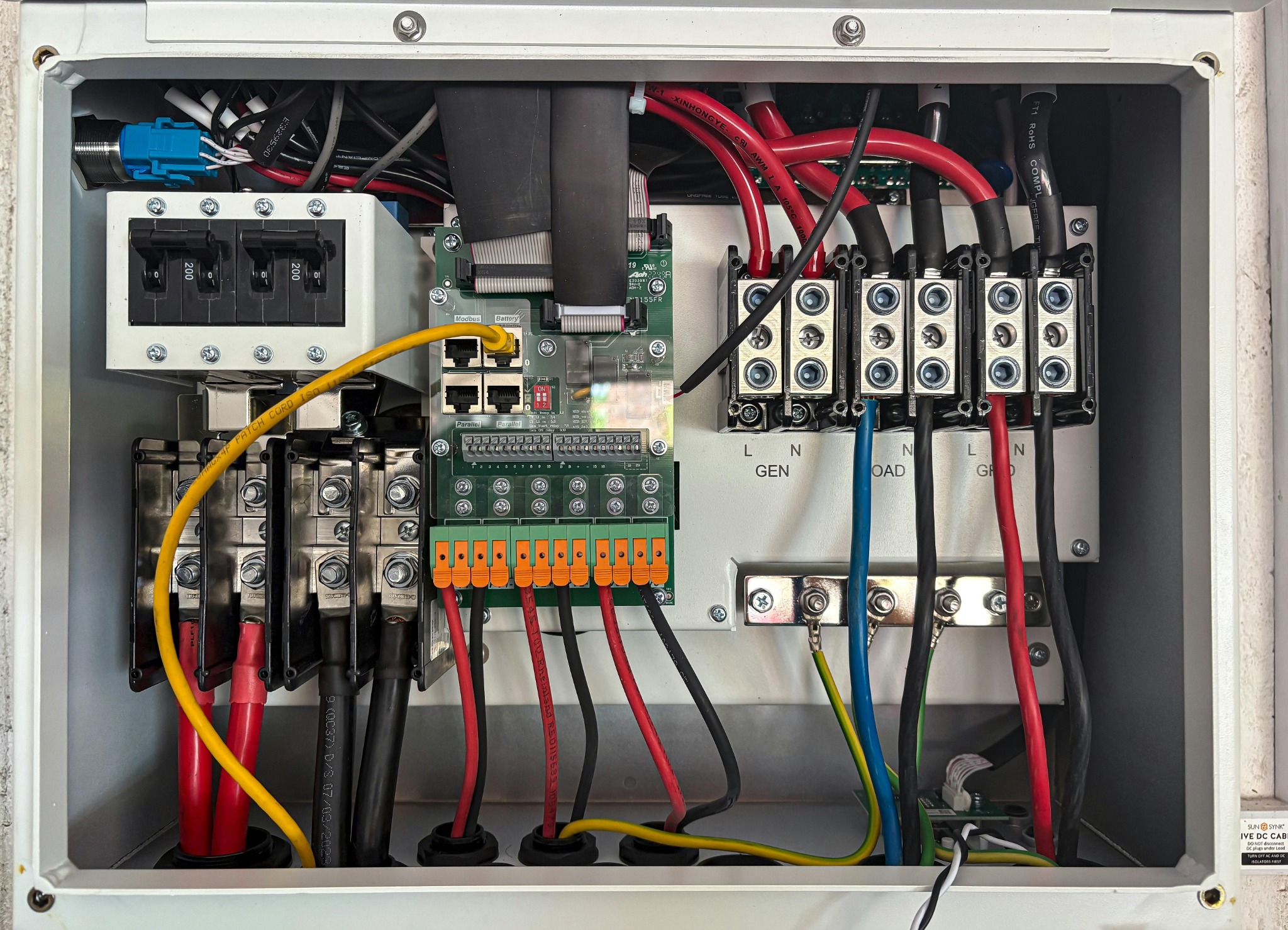 Electrical installations